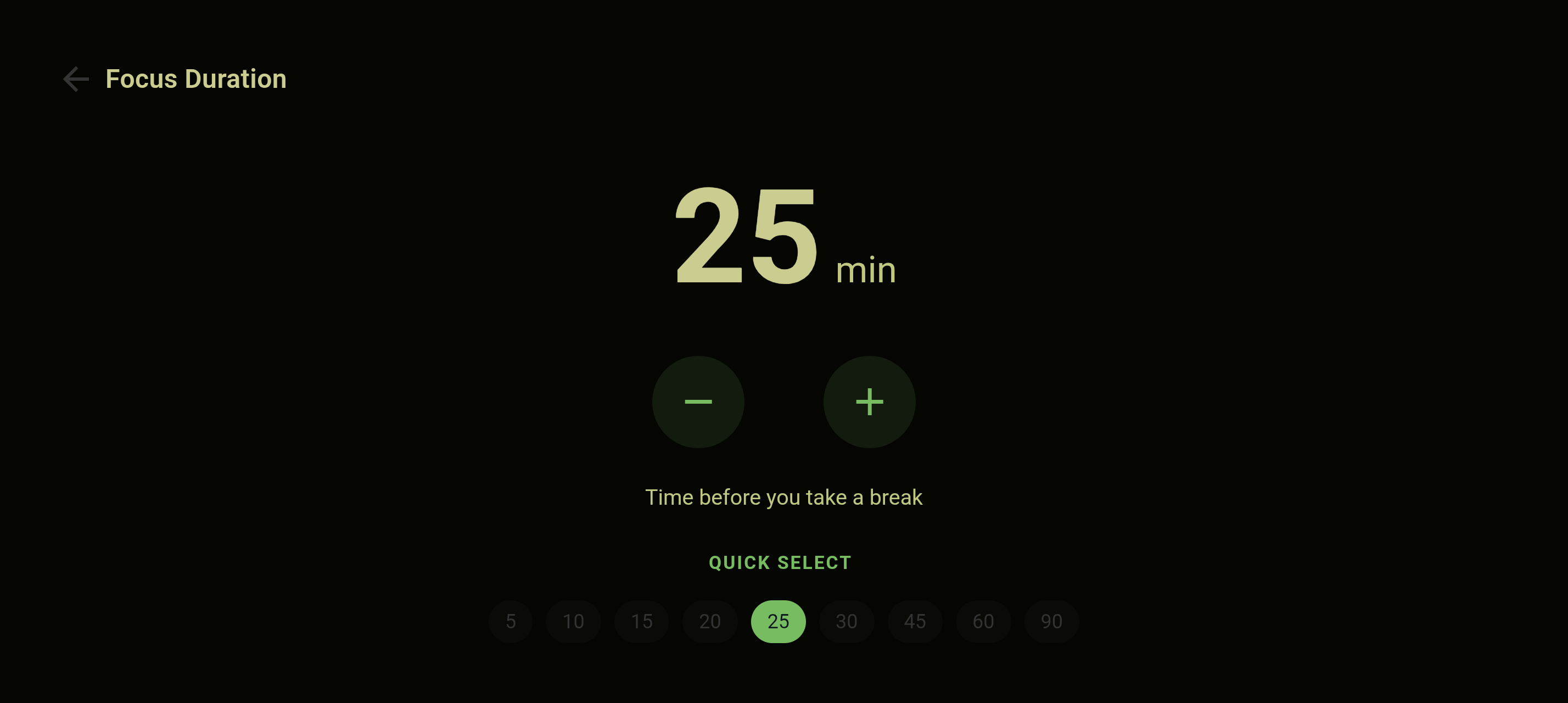 Settings Feature 3